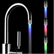 Насадка підсвічування для крана GLOW WOTER 748, насадка з підсвічуванням, що світиться насадка, світлодіодна