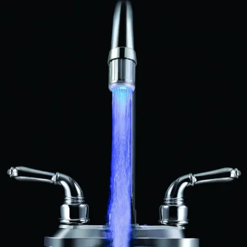 Насадка підсвічування для крана GLOW WOTER 748, насадка з підсвічуванням, що світиться насадка, світлодіодна - фото 2