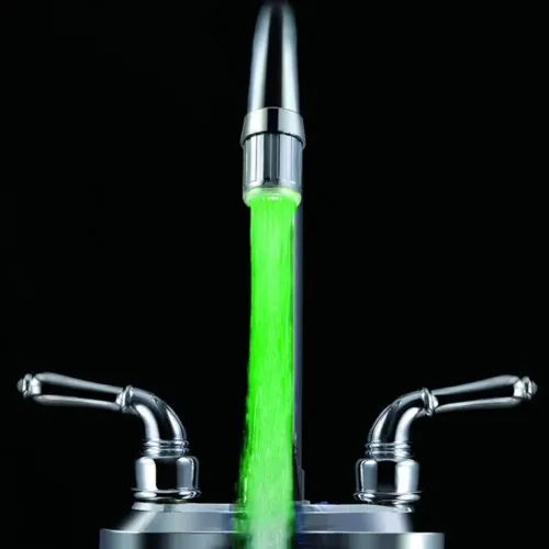 Насадка підсвічування для крана GLOW WOTER 748, насадка з підсвічуванням, що світиться насадка, світлодіодна - фото 3