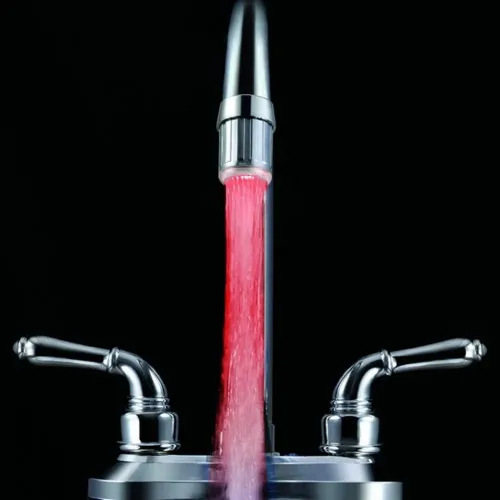 Насадка підсвічування для крана GLOW WOTER 748, насадка з підсвічуванням, що світиться насадка, світлодіодна - фото 4
