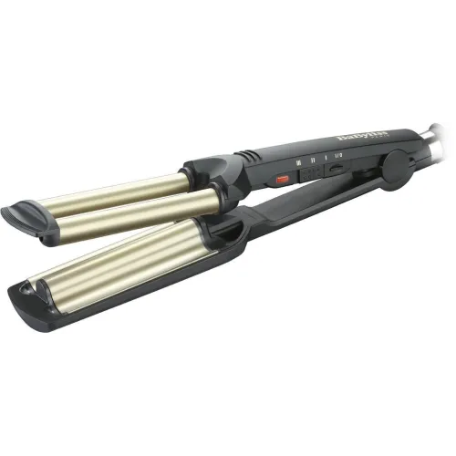 Стайлер для волосся Хвиля Babyliss GBR Wave C260E, потрійна плойка голівудська хвиля