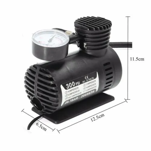 Автомобильный насос, компрессор, Air Compressor DC-12V, для подкачки колес - фото 12