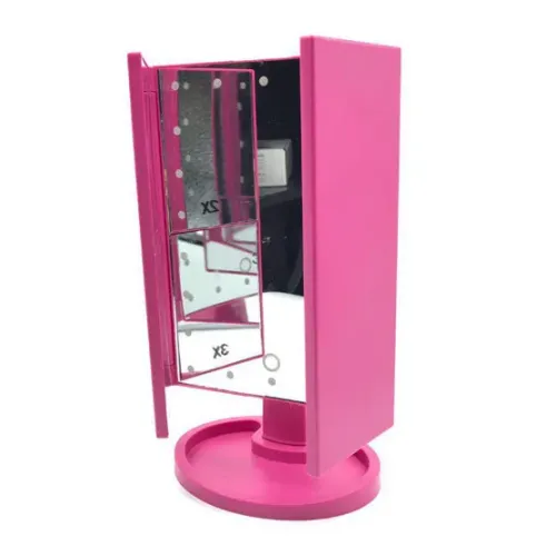 Зеркало с подсветкой MAGIC MAKEUP MIRROR тройное 22 LED - фото 3
