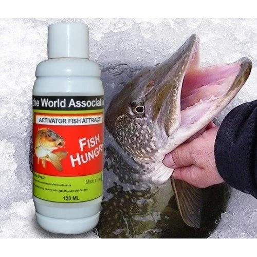 Рідкий активатор клювання FISH HUNGRY (голодна риба). Активатор покльовки Activatot Fish Attract - фото 2