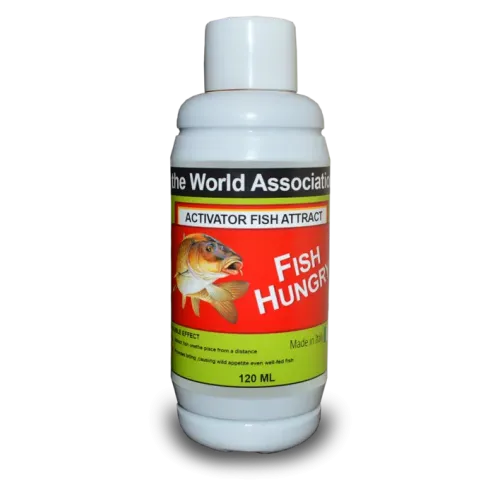 Жидкий активатор клева FISH HUNGRY (голодная рыба). Активатор поклевки  Activatot Fish Attract