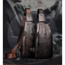 Чоловіча сумка через плече Alligator BAG FEIDIKABOLO