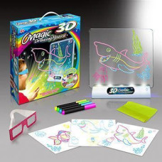 Магічна 3D дошка для малювання / magic drawing board 3d