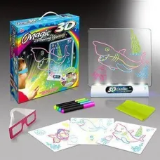 Магічна 3D дошка для малювання / magic drawing board 3d