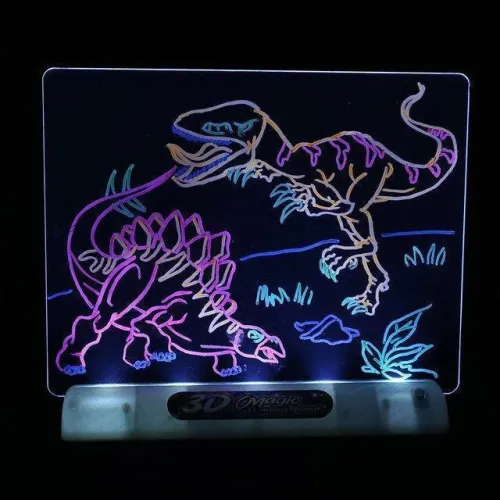 Магічна 3D дошка для малювання / magic drawing board 3d - фото 3
