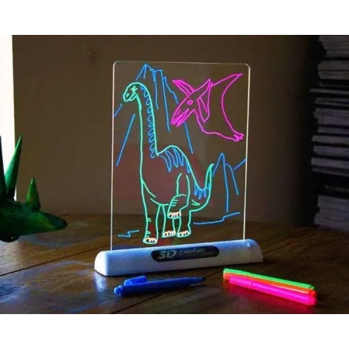 Магічна 3D дошка для малювання / magic drawing board 3d - фото 5