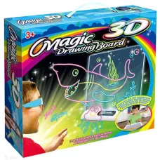 Магічна 3D дошка для малювання / magic drawing board 3d