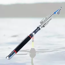 Самопідсікаюча вудка Turbo Fish fishergoman 2.4 метра, Чорний