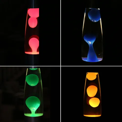 Лава лампа висотою 35см Prostore Lava lamp, плавне регулювання, сірий корпус - фото 5