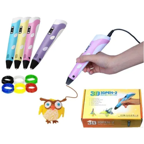 3D ручка 3D PEN 2 MYRIWELL. 3Д Ручка с экраном - фото 3