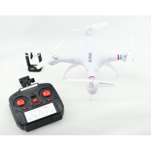 Квадрокоптер Tean Toys DRONE 1 Milliomn с Wifi камерой HD. радиус 120 метров, Белый - фото 5