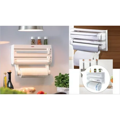 Тройной органайзер для кухни TRIPLE PAPER DISPENSER для фольги, пищевой пленки, бумажных полотенец