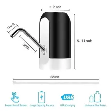 Помпа для води сенсорна Water dispenser pump Pro, електрична, акумуляторна