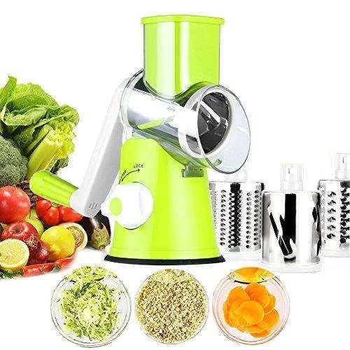 Овочерізка мультислайсер Kitchen master tabletop Drum Grater з функцією шатківниці