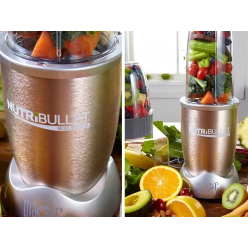 Кухонний процесор NutriBullet Pro 900 Вт (набір Family) Delimano, 12 предметів, різні кольори - фото 3