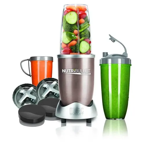 Кухонний процесор NutriBullet Pro 900 Вт (набір Family) Delimano, 12 предметів, різні кольори