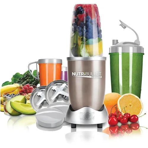 Кухонний процесор NutriBullet Pro 900 Вт (набір Family) Delimano, 12 предметів, різні кольори - фото 2