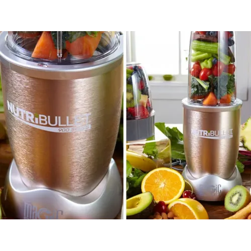 Кухонний процесор NutriBullet Pro 900 Вт (набір Family) Delimano, 12 предметів, різні кольори - фото 3