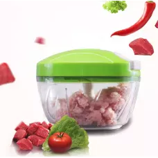 Ручной измельчитель Nicer Dicer Speedy Chopper для овощей и фруктов. Зеленый