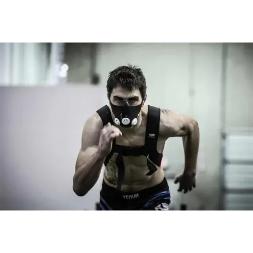 Тренувальна маска для дихання ELEVATION TRAINING MASK 2.0 Crossfit, всі розміри, чорна - фото 4