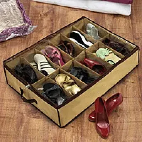 Органайзер для взуття Shoes Under,Органайзер для зберігання взуття, Для зберігання взуття! - фото 2