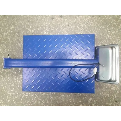 Напольные торговые весы ACS до 150 kg  30*40 cм  кг усиленные металлическая голова 6v - фото 2