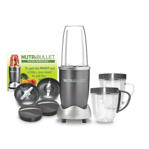Кухонний процесор NutriBullet НутриБуллит, 600 Вт, набір з 10 предметів, різні кольори