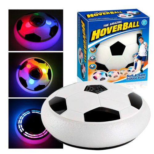 Детский летающий аэромяч HOVERBALL, электрический с подсветкой - фото 9