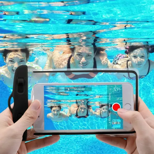 Водонепроникний чохол для телефона Aqua Pro ST-104, універсальний, для занурення до 5 м, з ПВХ - фото 3