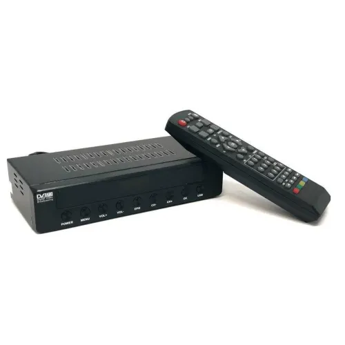 Цифровой эфирный тюнер T2 Set Top Box. Цифровой ресивер т2 dz045 - фото 3