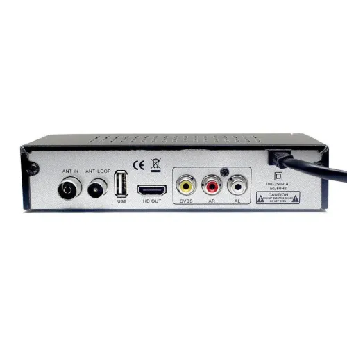 Цифровой эфирный тюнер T2 Set Top Box. Цифровой ресивер т2 dz045 - фото 4