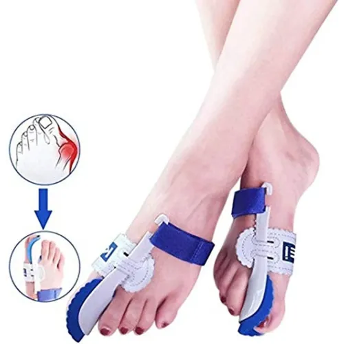 Вальгусный коректор кісточки бандаж VALGUS Bunion Pro, коректор кісточки ноги універсальний, білий - фото 3