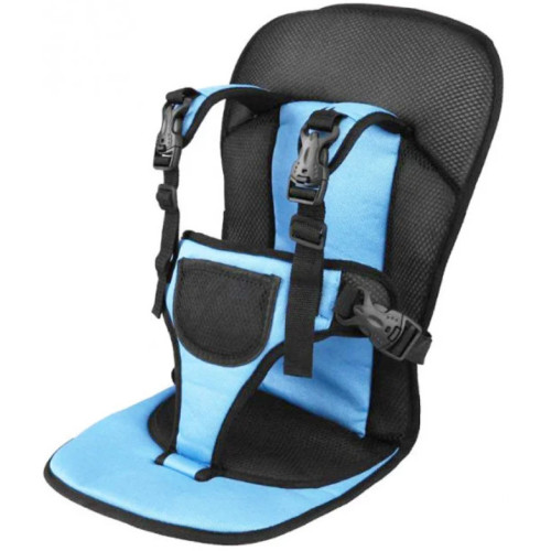 Детское бескаркасное авто кресло Multi-function car cushion авто кресло, Красный - фото 3