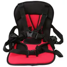 Дитяче безкаркасне автокрісло Multi-function car cushion авто крісло, Червоний