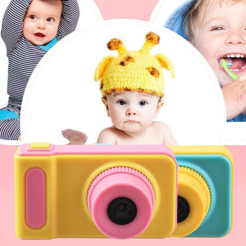 Детский фотоаппарат Baby Insta pro V7 kids camera, с экраном 2,0 дюйма, два цвета - фото 8
