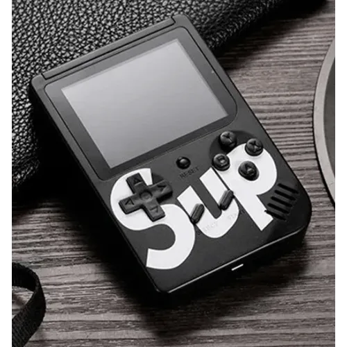 Портативна 8-ми бітна Ігрова консоль SUP game box PLUS, 400 ретро ігор, Black edition ігрова приставка - фото 2