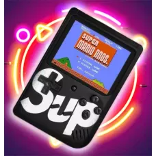 Портативна 8-ми бітна Ігрова консоль SUP game box PLUS, 400 ретро ігор, Black edition ігрова приставка