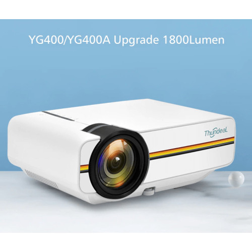 Портативный проектор FHD YG-400 LED PRO, с функцией Air display, 1800 Лм - фото 2