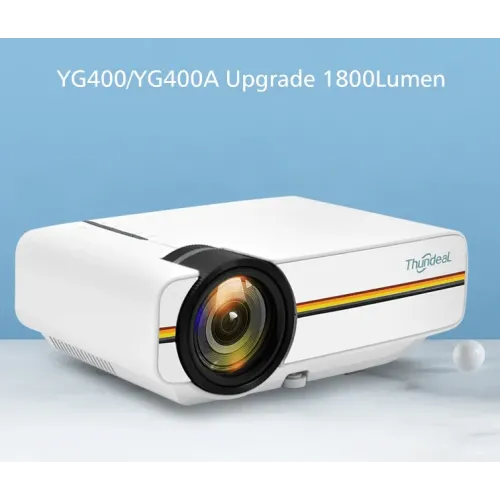 Портативний проектор FHD YJ-400 LED PRO, з функцією Air display, 1800 Лм - фото 2