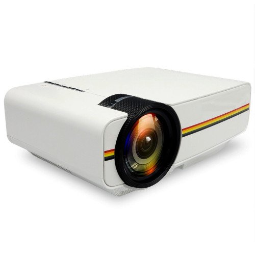 Портативный проектор FHD YG-400 LED PRO, с функцией Air display, 1800 Лм