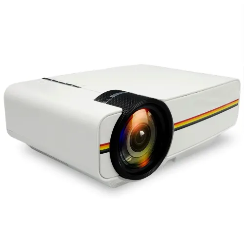 Портативный проектор FHD YG-400 LED PRO, с функцией Air display, 1800 Лм