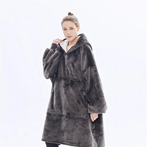 Плед худі з капюшоном HUGGLE Hoodie ULTRA Толстовка, різні кольори - фото 5