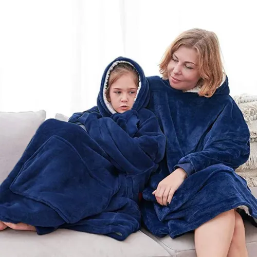 Плед худі з капюшоном HUGGLE Hoodie ULTRA Толстовка, різні кольори - фото 4