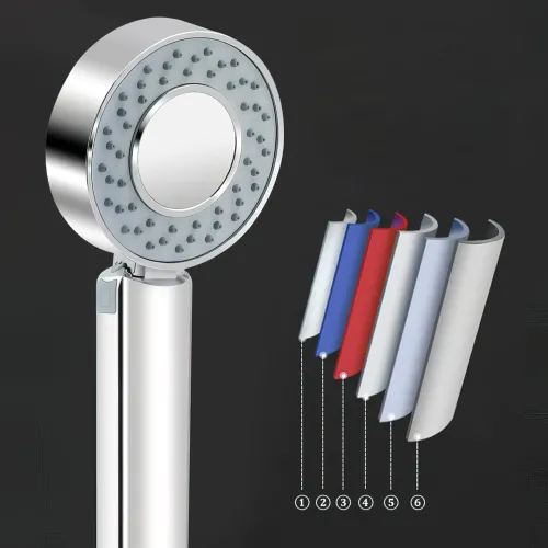 Лійка для душу MULTIFUNCTIONAL FAUCET, двостороння, з місткістю для шампуню, 3 режими - фото 5