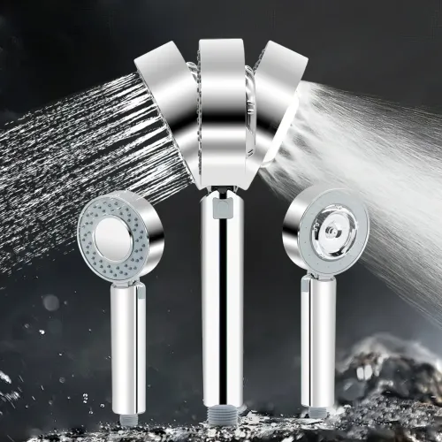 Лейка для душа MULTIFUNCTIONAL FAUCET, двусторонняя, с емкостью для шампуня, 3 режима - фото 3