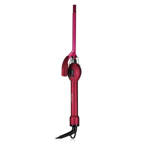 Профессиональная плойка для завивки Kemei Curlers ceramic pro KM 1023, плойка для афрокудрей 8,8 мм - фото 3